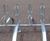 Type E Cycle Rack - galvanised steel double sided floor bike rack 2