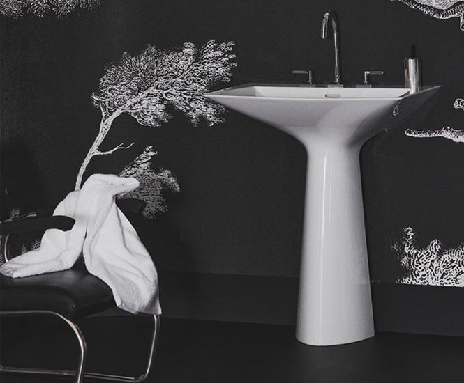 Tipo-Z - ceramic bathroom basin for modern washroom design