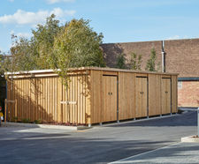 Timber street furniture elevates outdoor space at Hawkins Road