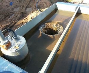 Silty Surface Water Run-Off in The North East of England
