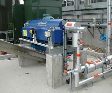 Complete Dewatering Plants - turnkey sludge water removal systems