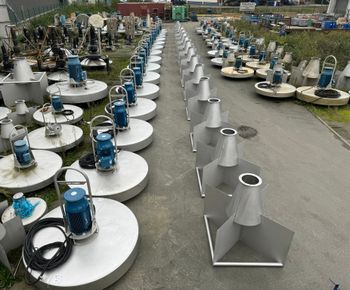 Rental aerators and mixers for immediate hire