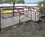 FP McCann supplies beam & block flooring for lakeside cabin at Lough Erne