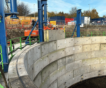 Combined stormwater attenuation tank for Yorkshire Water Dick Lane project