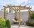 Premium PEFC-certified timber garden pergola with 90° radial 0