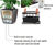 Classico Premium - self-watering plastic planters 1