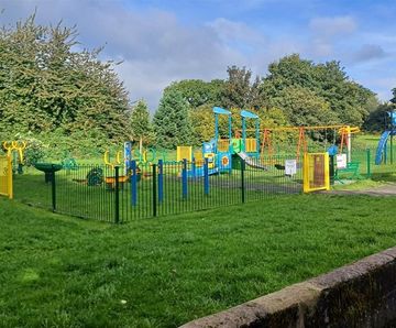 Creating a low-maintenance, inclusive play area in a small, enclosed space