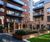 Timber pergolas, planters, picnic sets and seats for mixed-use development 1