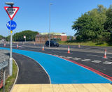 NatraTex coloured surfacing for cycleways - on this page