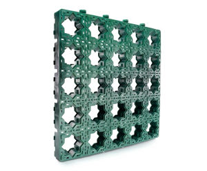 IR 35 – Green - recycled plastic grass reinforcement paver for driveways