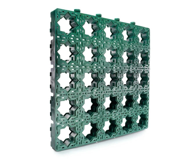 IR 35 – Green - recycled plastic grass reinforcement paver for driveways