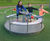 Neptune Roundabout - stainless steel playground spinning carousel for kids 1