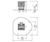 Lago Play House - natural robinia wood two-level outdoor playhouse 3