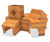 Crazy Crates Play Unit - oiled robinia wood outdoor climbing play unit 7