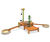 Arlo Water Play Unit - outdoor robinia wood sand and water play station 5