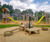 Arlo Water Play Unit - outdoor robinia wood sand and water play station 0