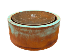 Round Water Table - fibreglass water feature
