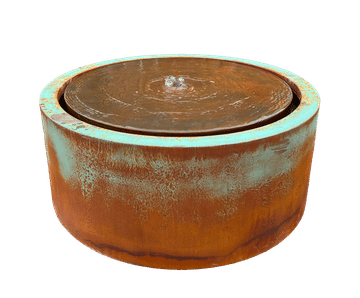 Round Water Table - fibreglass water feature