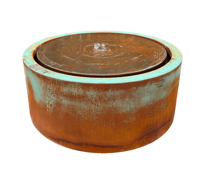 Round Water Table - fibreglass water feature