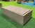 Rectangle Water Table - fibreglass outdoor water feature 5