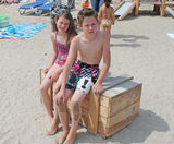 Ole Large Seat Box - outdoor robinia wood bench for playgrounds - on this page