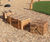 Ole Large Seat Box - outdoor robinia wood bench for playgrounds 2