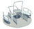 Integration Carousel - stainless steel wheelchair accessible roundabout 6