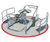 Integration Carousel - stainless steel wheelchair accessible roundabout 7