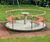 Jupiter Roundabout - stainless steel playground spinning carousel for kids 3