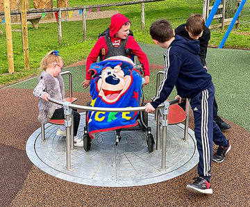 Integration Carousel Basis Ø 1,74 m - inclusive playground roundabout