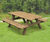 Sitmo Seating Group - outdoor oiled robinia bench and table set 0