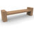 Standard Hardwood Picnic Set - outdoor picnic table and bench set 8
