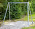 Double Swing With Swing Seats - galvanized steel playground swing set 1