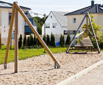 Sierra Aerial Cableway 20M - softwood playground zip line system