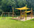 Simon Awning Complete 4x4 M - robinia wood sun shade for outdoor areas 2
