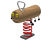 Ugo Spring Rocker - outdoor playground rocker made from robinia wood 3