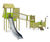 Makalu Play Unit, Solo - outdoor wood playground structure for parks 4