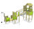 Makalu Play Unit, Solo - outdoor wood playground structure for parks 6