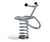 Bicycle Spring Rocker - stainless steel playground spring rider for kids 2
