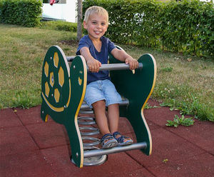 Turtle Spring Rocker - outdoor HDPE playground spring ride for children