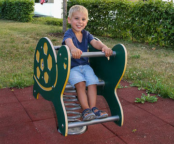 Turtle Spring Rocker - outdoor HDPE playground spring ride for children