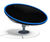 Satellite Carousel - steel playground spinner for reclining or turning 4