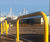 Hooped Perimeter Barriers - galvanised steel vehicle access control hoop 3