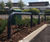 Hooped Perimeter Barriers - galvanised steel vehicle access control hoop 2