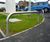 Hooped Perimeter Barriers - stainless steel vehicle access & boundary hoop 0