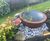 Water Bowl - fibreglass water feature for gardens and landscaping 1
