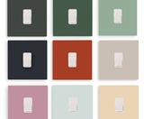 Paintables - custom colour match wiring accessory plates - on this page