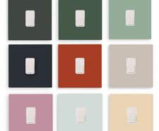 Paintables - custom colour match wiring accessory plates