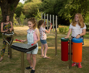 Outdoor musical instrument collections