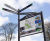 Stockholm Notice Case or Info Board - outdoor aluminium signage boards 0